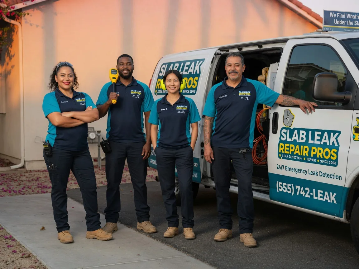 Slab Leak Repair company in Claremont, IL